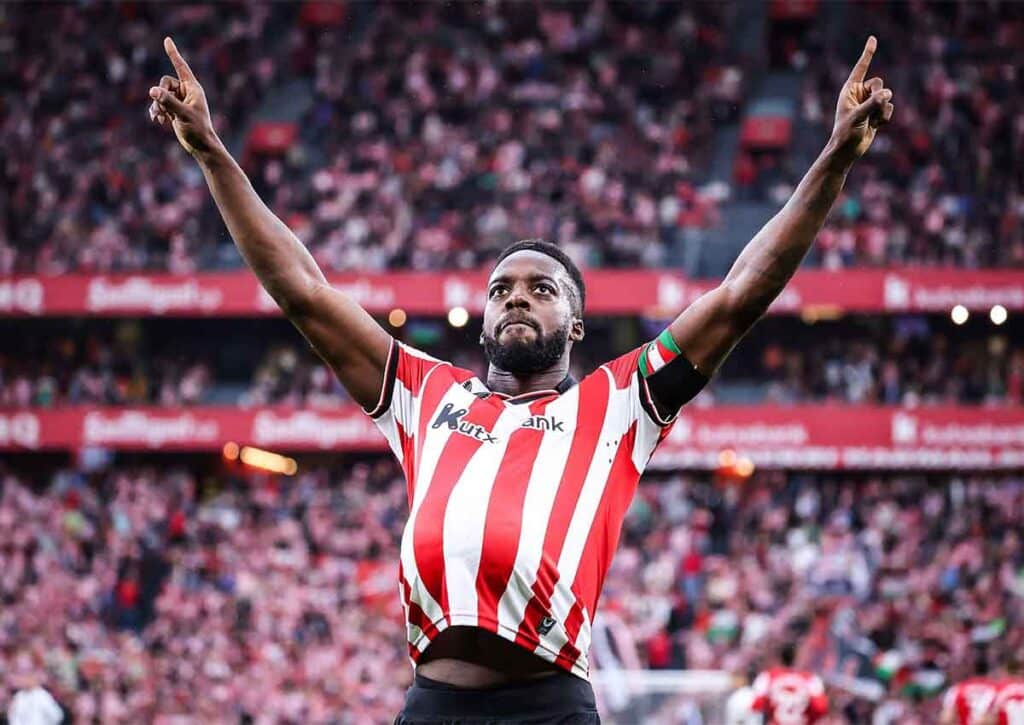 Muss sich Athletic Bilbao (im Bild: Inaki Williams) Underdog Qarabag FC beugen? (© DPPI Media / Alamy Stock Photo) Athletic Bilbao Qarabag FC Tipp