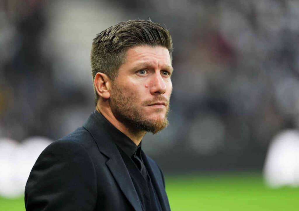 Sieht Sebastien Pocognoli bei seinem CL-Debüt für Monaco einen Heimsieg gegen Tottenham? (© Icon Sport/Alamy Live News) Sieht Sebastien Pocognoli bei seinem CL-Debüt für Monaco einen Heimsieg gegen Tottenham?