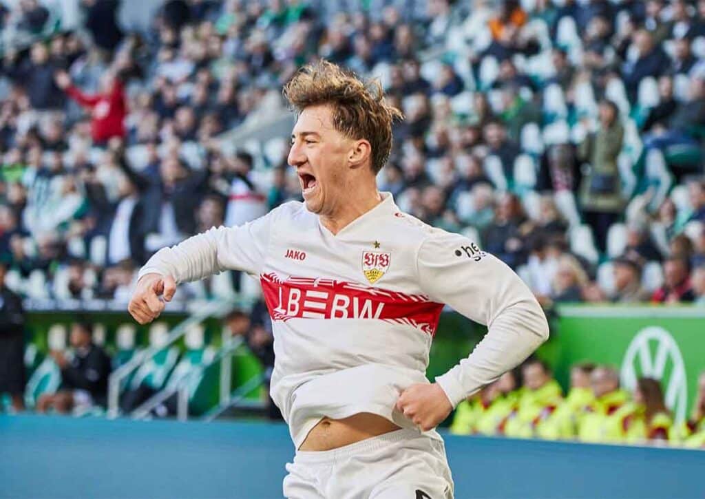 Trennen sich Fenerbahce und der VfB Stuttgart (im Bild: Damian Szymanski) ohne Sieger? (© dpa picture alliance / Alamy Stock Photo) Fenerbahce VfB Stuttgart Tipp