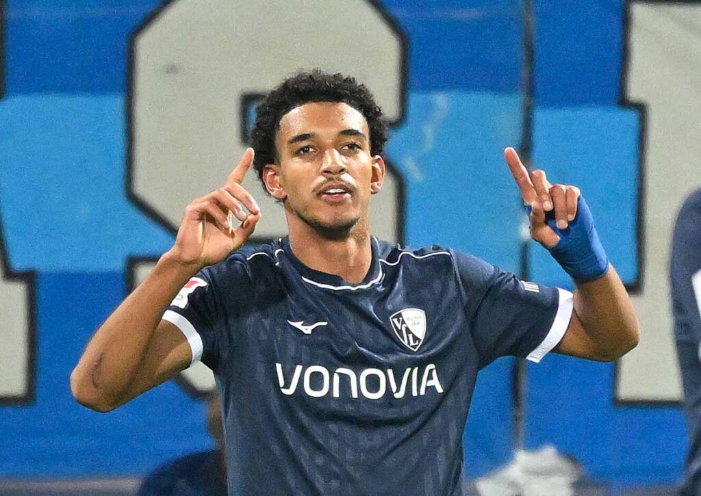 Lohnen sich in der 2. Bundesliga am 10. Spieltag Tipps darauf, dass Onyeka (im Bild) mit Bochum jubelt? (© dpa picture alliance / Alamy Stock Photo) 2. Bundesliga 10. Spieltag Wett-Tipps