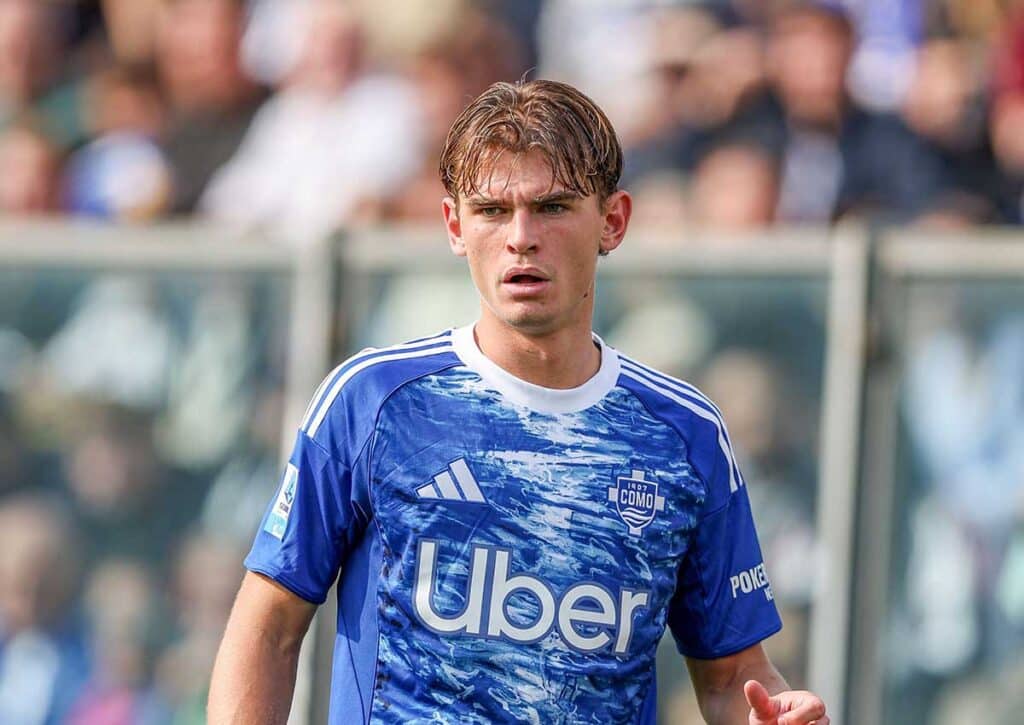 Brilliert Paz in der Serie A am 10. Spieltag und verhilft Como zum Erfolg? (© SOPA Images Limited / Alamy Stock Photo) Serie A 10. Spieltag Wett-Tipps