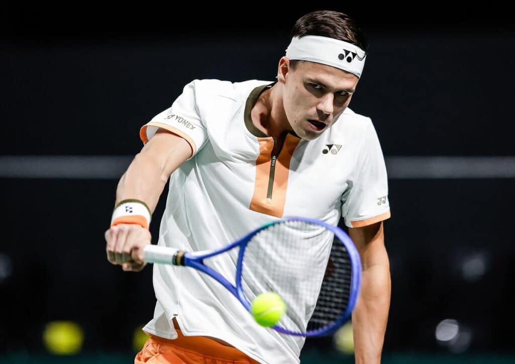 Kann Daniel Altmaier (im Bild) dem favorisierten Casper Ruud in Paris die Stirn bieten? (© DPPI Media / Alamy Stock Photo) Altmaier vs. Ruud Tipp