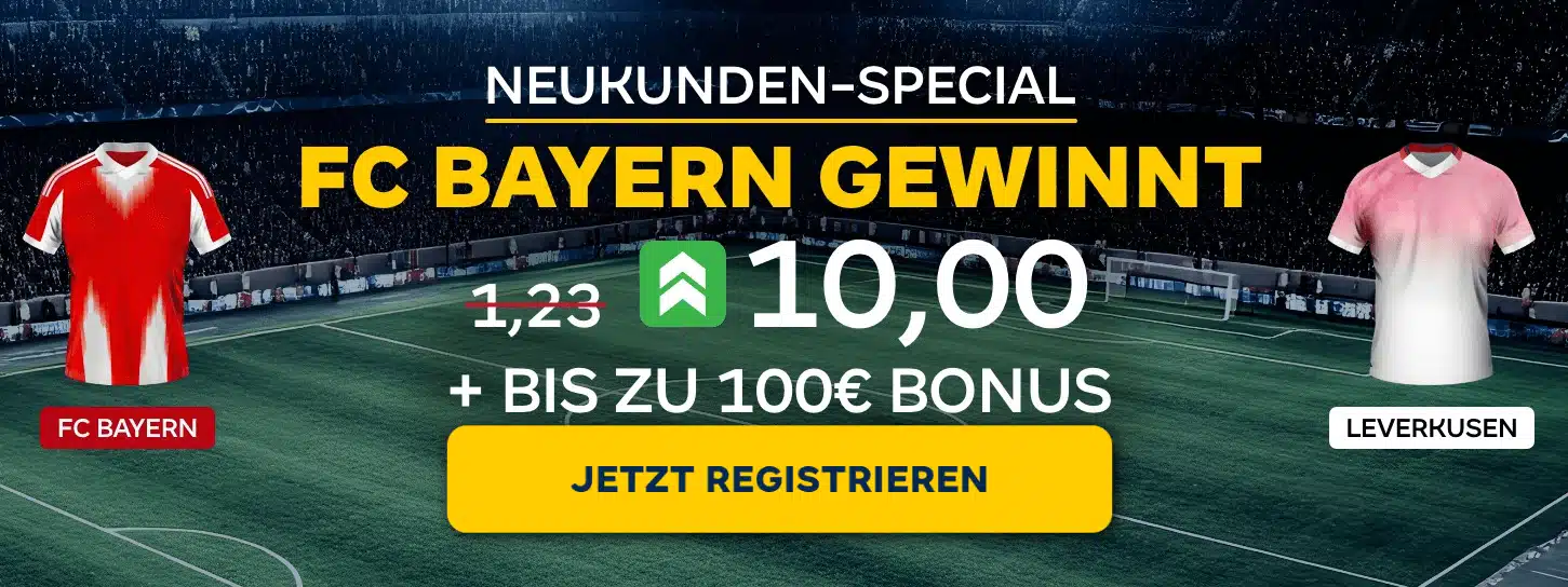 Superboost zu FCB - B04 bei Merkur Bets Merkur Bets Superboost Bundesliga Quoten