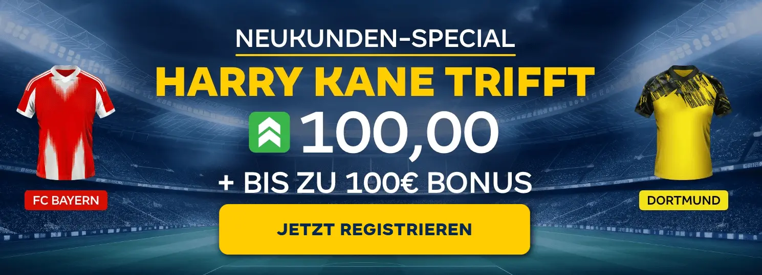 Bayern BVB Wetten Harry Kane Tor