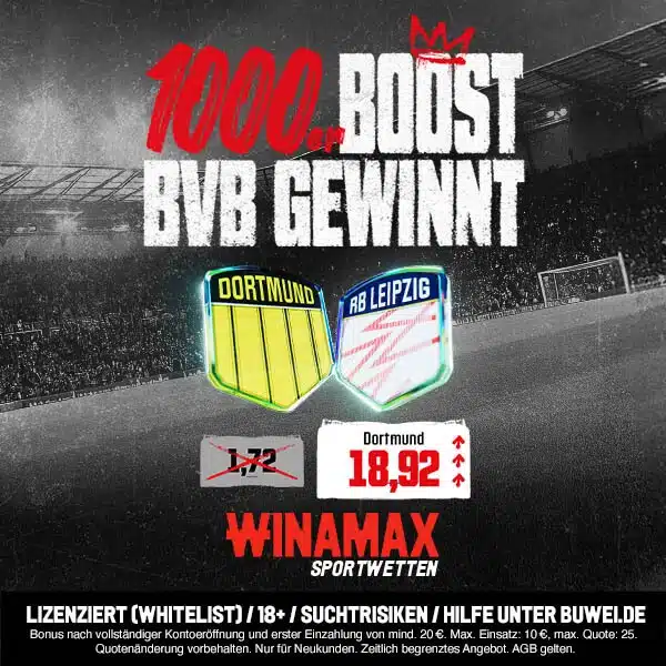 Winamax Bundesliga Quoten