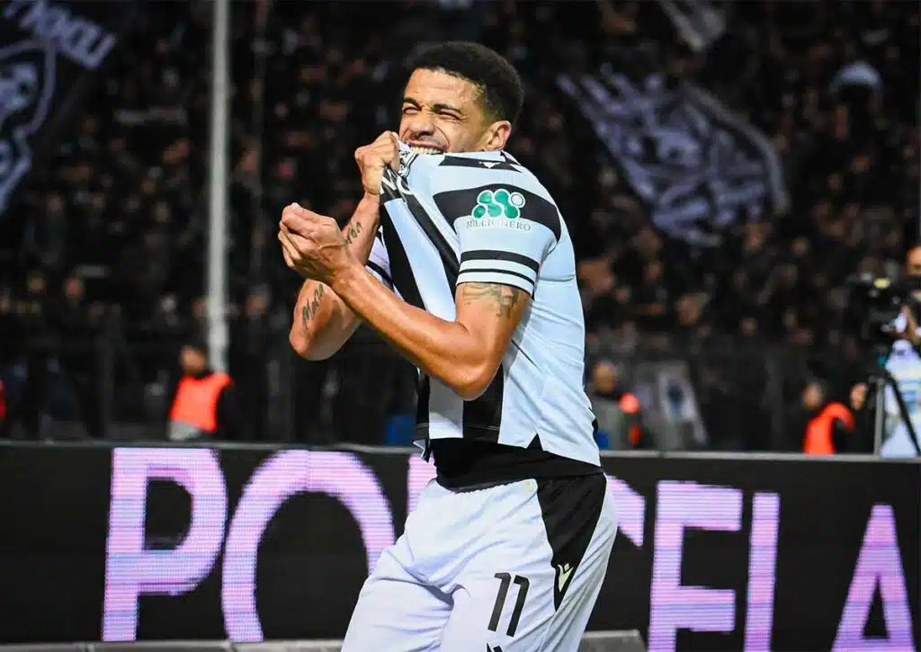 Gewinnt PAOK Saloniki (im Bild: Taison) trotz möglichen Trainereffekt gegen die Young Boys Bern? (© ZUMA Press, Inc. / Alamy Stock Photo) PAOK Saloniki Young Boys Bern Tipp