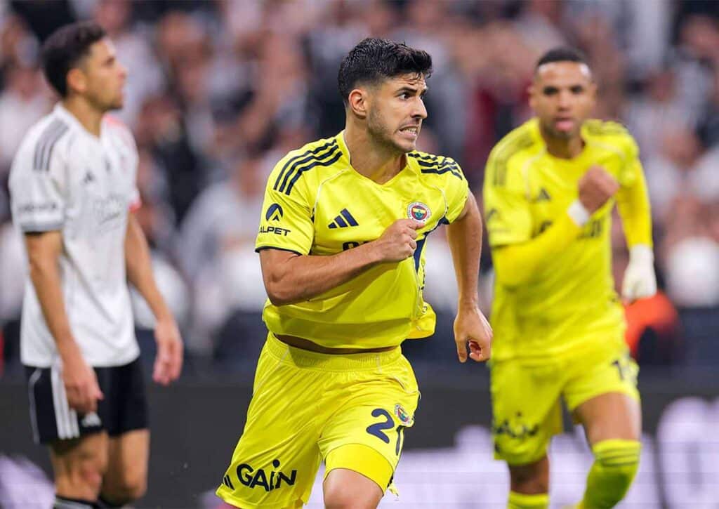Nimmt Fenerbahce (im Bild: Marco Asensio) die dei Punkte aus Tschechien von Viktoria Pilsen mit nach Istanbul? (© BSR Agency / Alamy Stock Photo) Viktoria Pilsen Fenerbahce Tipp