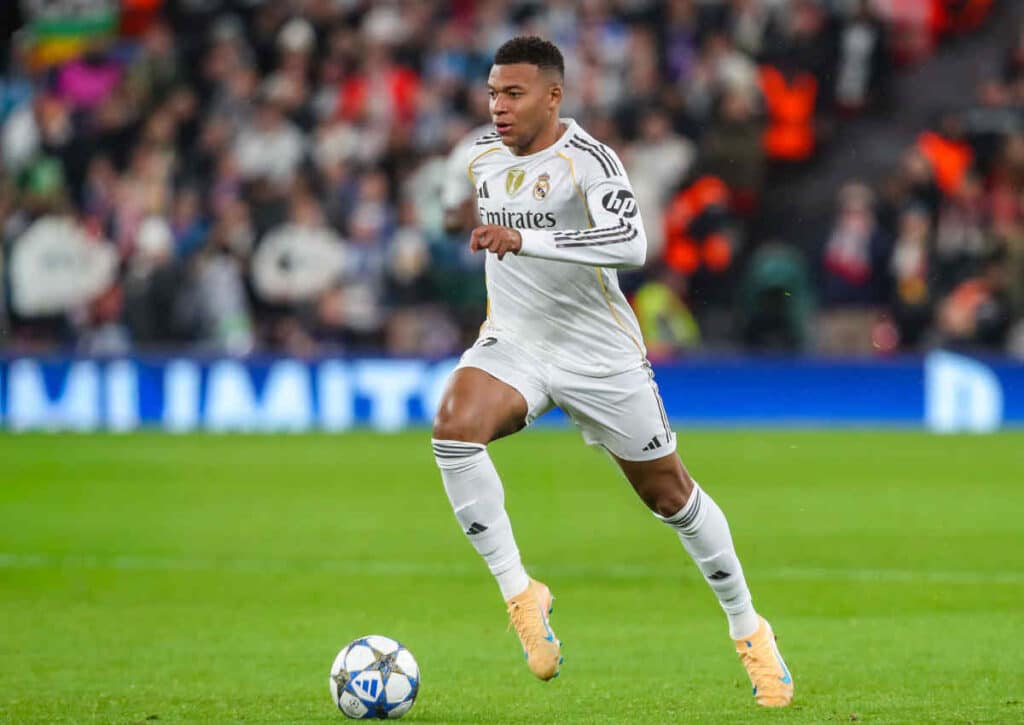 Wird Real Madrid (im Bild: Kylian Mbappé) der Favoritenrolle bei Olympiakos Piräus gerecht?