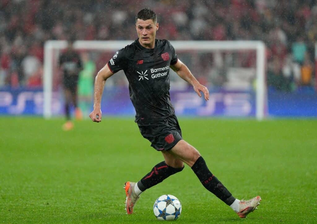 Hat Leverkusen auch dank Rückkehrer Patrik Schick (im Bild) gegen auswärtsschwache Heidenheimer leichtes Spiel? (© Brazil Photo Press/Alamy Live News) Leverkusen Heidenheim Tipp