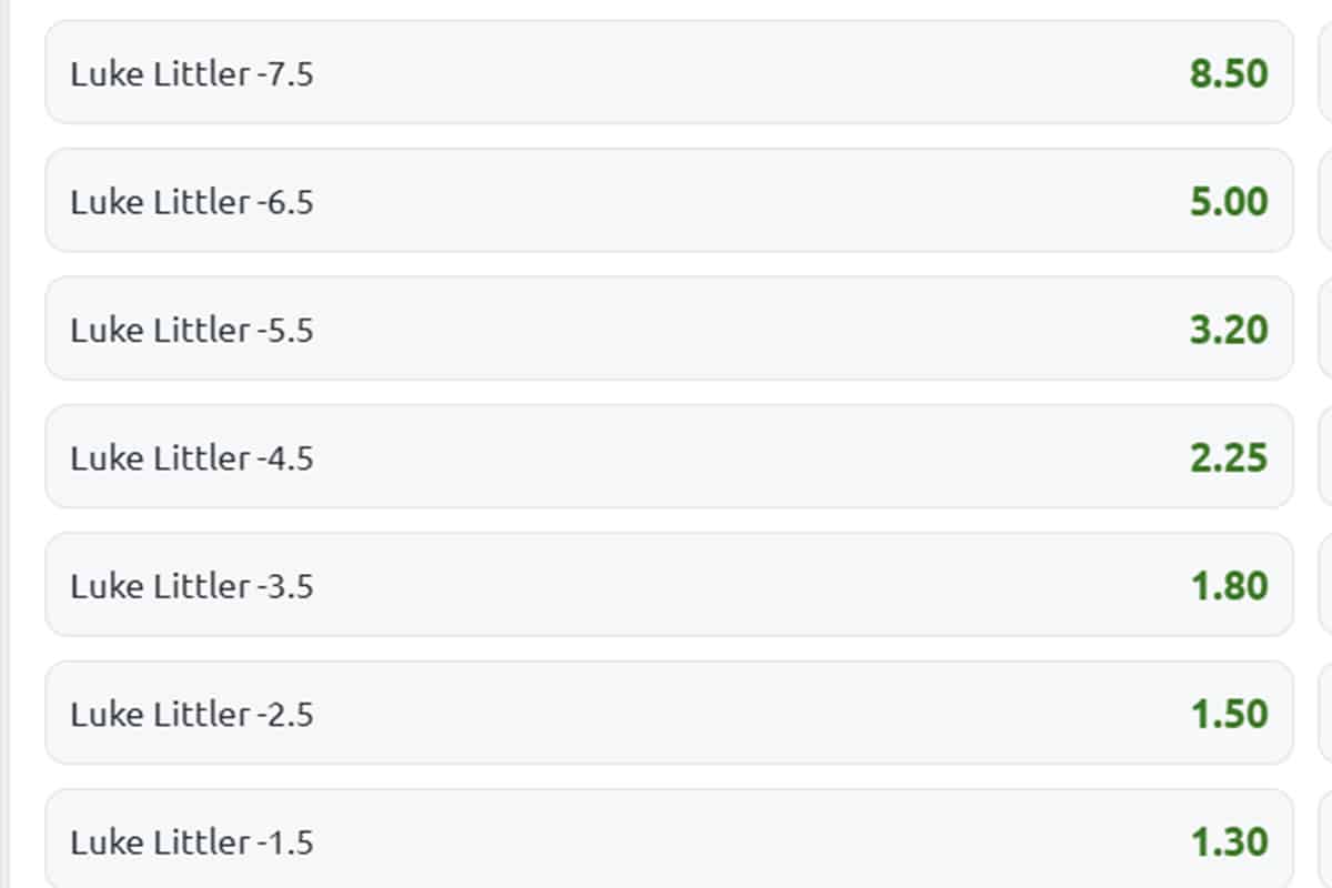 Darts Wettanbieter Betano