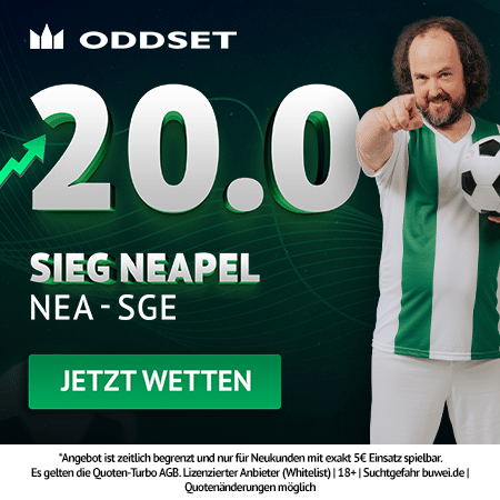 Oddset Boost Neapel Frankfurt