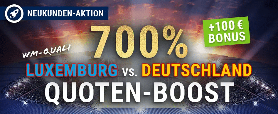 bet-at-home Boost Luxemburg - Deutschland