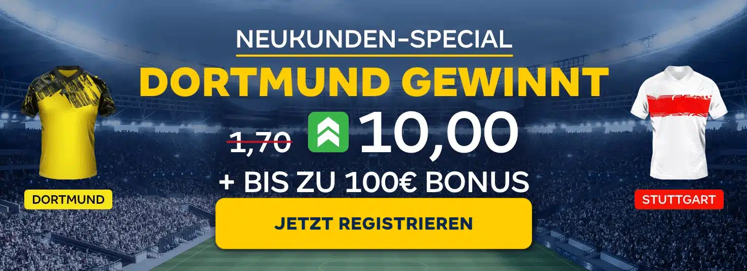 Dortmund Stuttgart Boost Merkur Bets