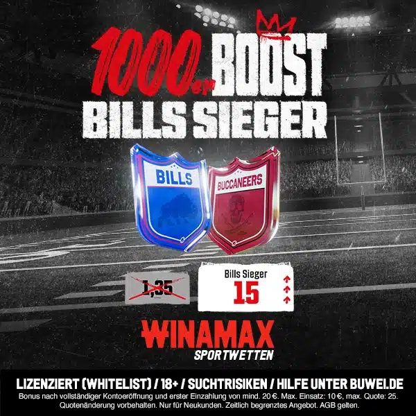 NFL Boost Bills vs. Buccaneers