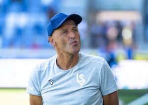 Wird es für Lausanne (im Bild: Trainer Zeidler) schwer, gegen Fiorentina Tore zu erzielen? (© SPP Sport Press Photo. / Alamy Stock Photo) Lausanne Fiorentina Tipp