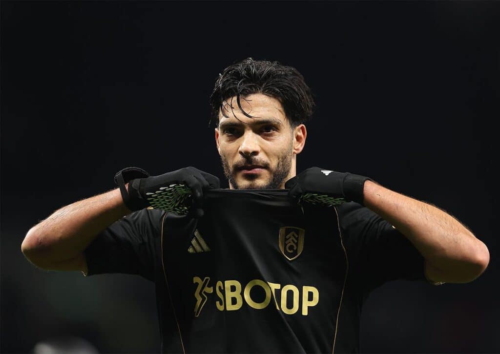 Knöpft Fulham (im Bild: Raul Jimenez) Burnley auswärts einen Punkt ab? (© Action Plus Sports Images / Alamy Stock Photo) Burnley Fulham Tipp