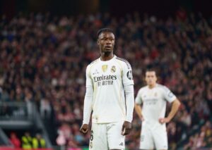 Sichert sich Real Madrid (im Bild: Eduardo Camavinga) gegen Celta Vigo den erwarteten Heimsieg? (© Mickael DUCINT / Alamy Stock Photo) Real Madrid Celta Vigo Tipp