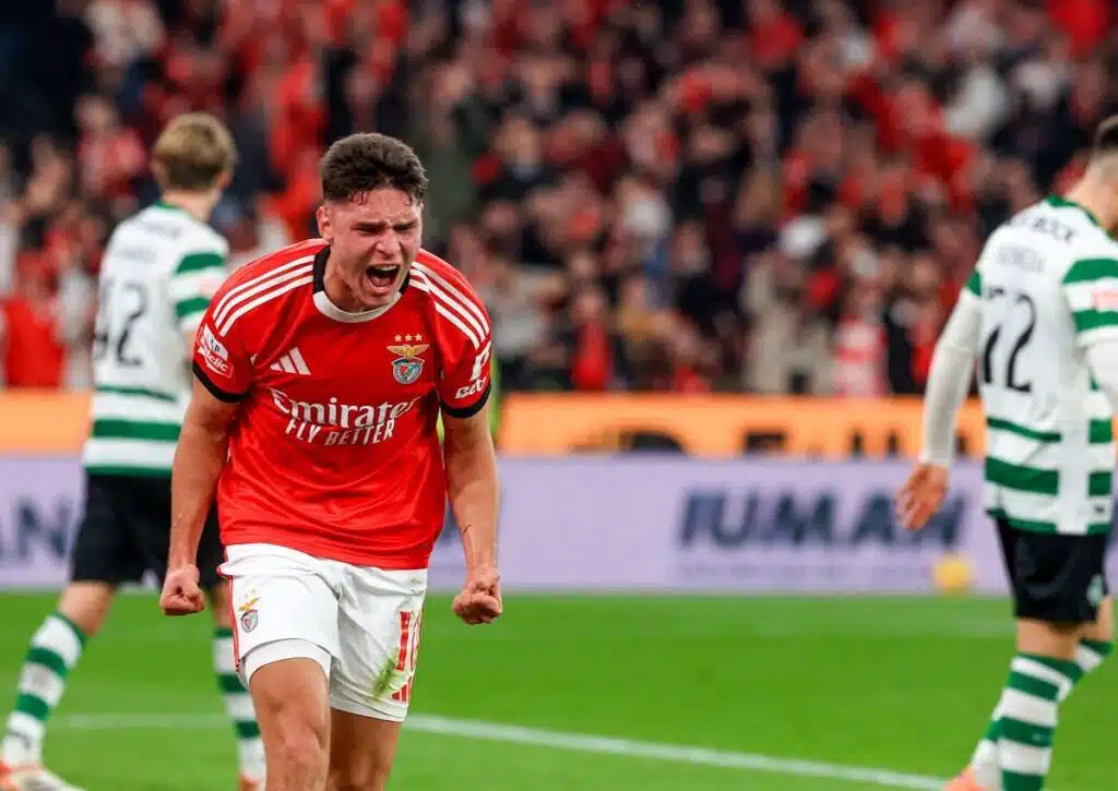 Holt sich Benfica Lissabon (im Bild: Georgiy Sudakov) gegen Neapel einen wichtigen Heimdreier? (© SPP Sport Press Photo. /Alamy Live News) Benfica Lissabon Neapel Tipp