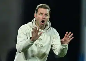 Veranstalten Darmstadt (im Bild: Trainer Kohfeldt) und Preußen Münster ein Torspektakel? (© dpa picture alliance / Alamy Stock Photo) Darmstadt Preußen Münster Tipp