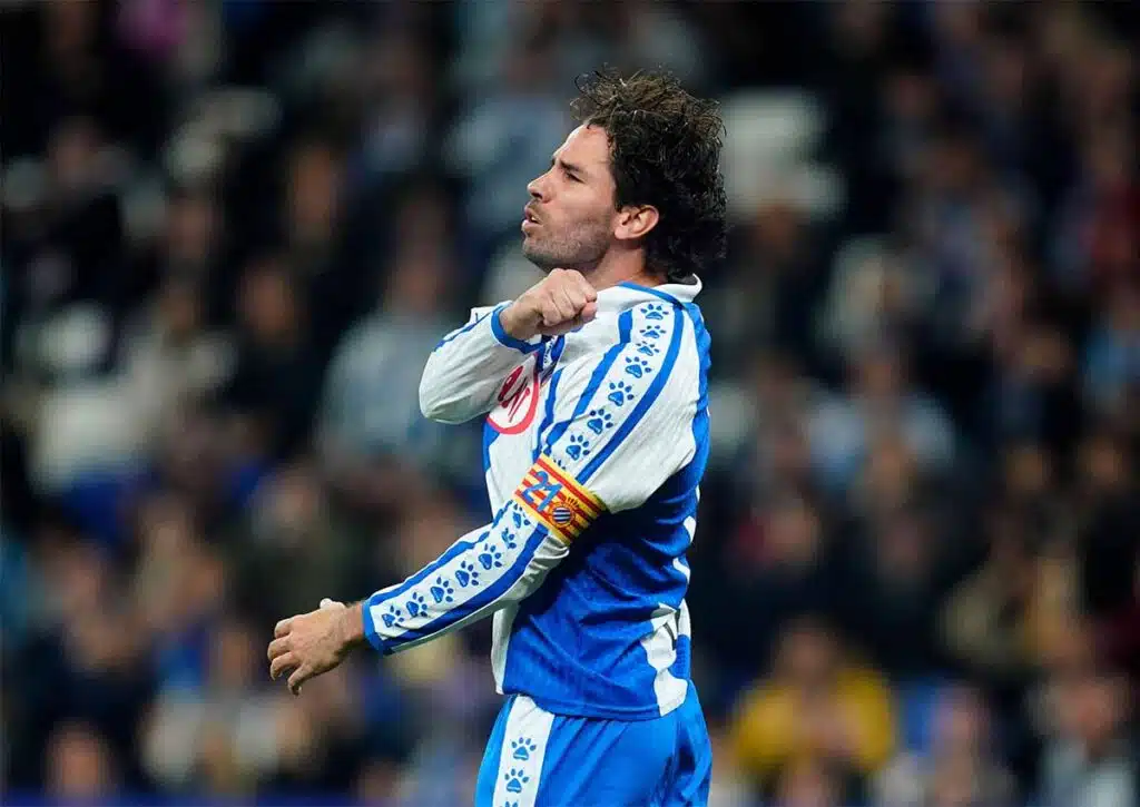 Bleibt Espanyol Barcelona (im Bild: Leandro Cabrera) in Getafe an der Spitzengruppe an? (© PRESSINPHOTO SPORTS AGENCY / Alamy Stock Photo) Getafe Espanyol Barcelona Tipp