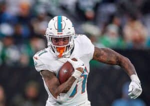 Glänzt Gordon (Dolphins) gegen die Steelers mit einem Touchdown? (© Associated Press / Alamy Stock Photo) Pittsburgh Steelers Miami Dolphins Tipp