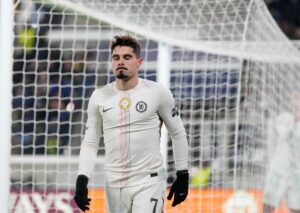 Findet der Chelsea FC (im Bild: Pedro Neto) an der Stamford Bridge gegen Everton einen Weg aus dem Formtief heraus? (© Associated Press / Alamy Stock Photo) Chelsea Everton Tipp