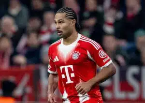 Ist ein Überraschungserfolg von Mainz gegen Bayern (im Bild: Gnabry) zu unrealistisch? (© dpa picture alliance archive / Alamy Stock Photo) Bayern Mainz Tipp
