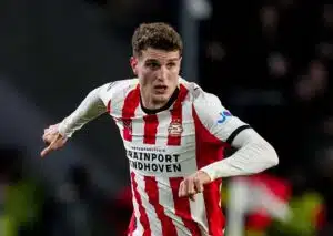 Til (PSV Eindhoven) könnte in der Eredivisie am 16. Spieltag unseren Prognosen zufolgee einen weiteren Treffer markieren! (© René Nijhuis / Alamy Stock Photo) Eredivisie 16. Spieltag Wett-Tipps