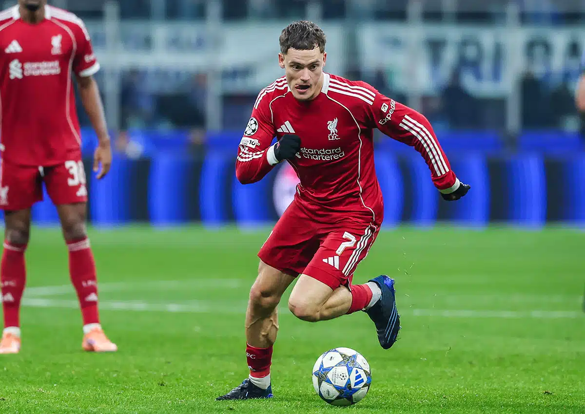 Florian Wirtz FC Liverpool 2025