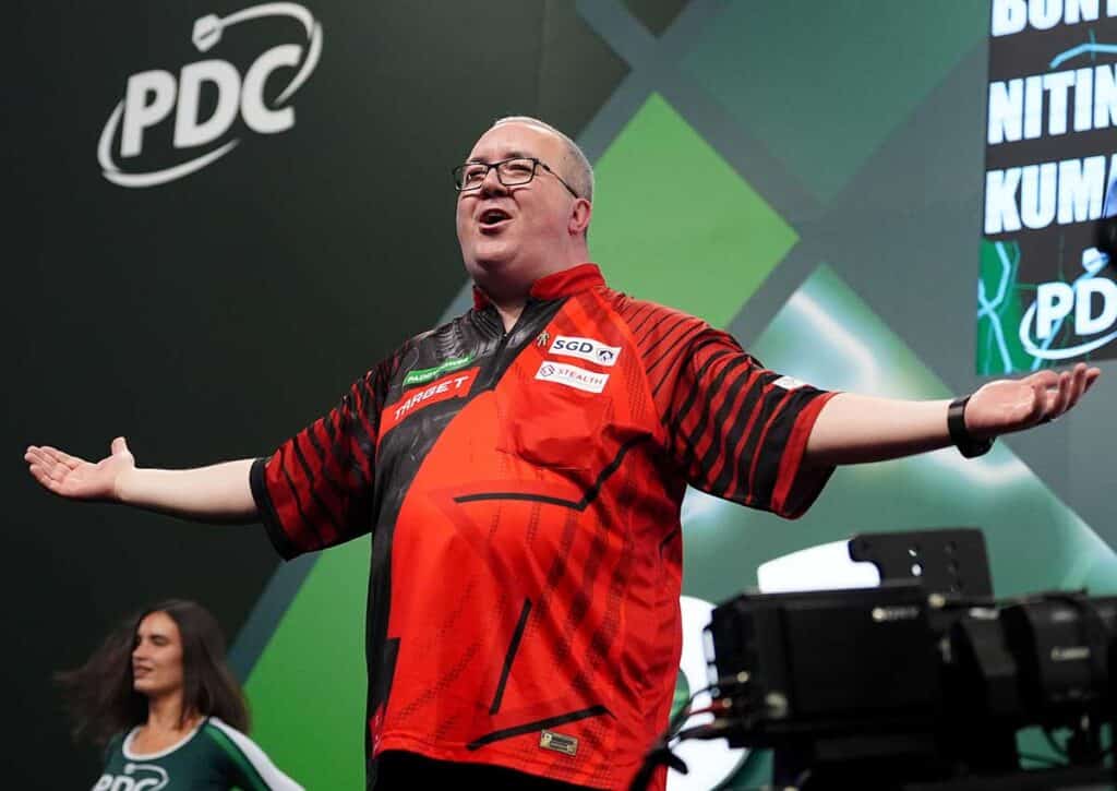 Stephen Bunting James Hurrell Tipp