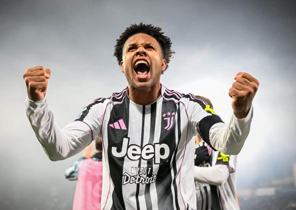 Verbucht Juventus (im Bild: Weston McKennie) gegen Lecce einen Heimsieg zum Jahresauftakt? (© Independent Photo Agency/Alamy Live News) Juventus Lecce Tipp