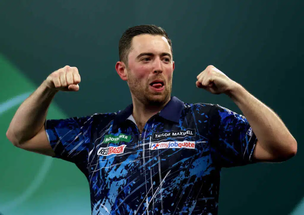 Wird das Duell zwischen Luke Humphries und Gian van Veen das beste Viertelfinale der Darts WM 2026? (© PA Images/Alamy Live News) Wird das Duell zwischen Luke Humphries und Gian van Veen das beste Viertelfinale der Darts WM 2026?