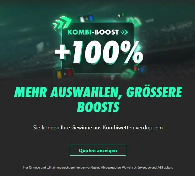 bet365 Kombi-Boost