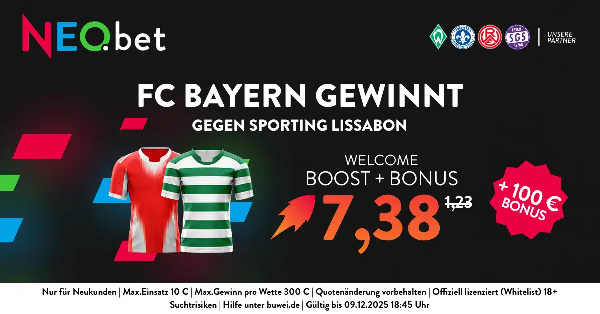 NEO.bet verbesserte Quoten