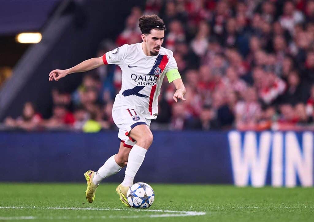 Führt Vitinha PSG zum nächsten Titel? (© PRESSINPHOTO SPORTS AGENCY / Alamy Live News) PSG Flamengo Tipp