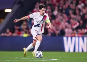 Führt Vitinha PSG zum nächsten Titel? (© PRESSINPHOTO SPORTS AGENCY / Alamy Live News) PSG Flamengo Tipp