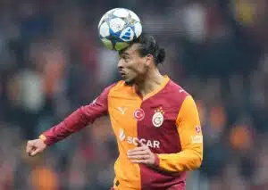 Bleibt Galatasaray (im Bild: Leroy Sane) in der Liga auch gegen Karagümrük das Maß aller Dinge? (© Associated Press / Alamy Stock Photo) Karagümrük Galatasaray Tipp
