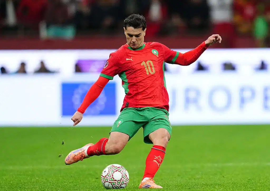 Kann Real-Star Brahim Diaz Marokkos Spiel gegen Kamerun wieder einmal den Stempel aufdrücken? (© Cal Sport Media / Alamy Live News) Kamerun vs. Marokko Tipp