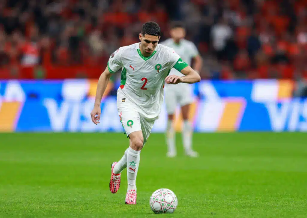 Gibt sich Marokko (im Bild: Achraf Hakimi) im Viertelfinale des Afrika Cups gegen Tansania überhaupt keine Blöße?