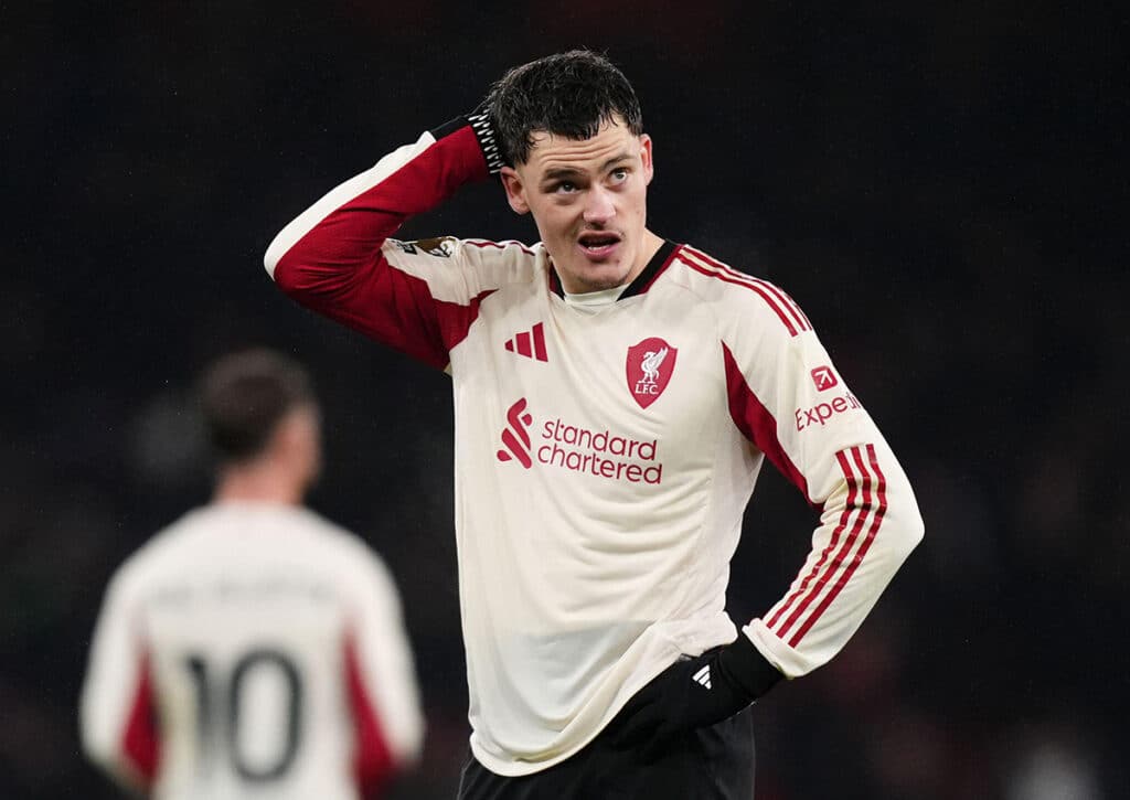 Kann der FC Liverpool (im Bild: Florian Wirtz) im FA Cup eine souveräne Vorstellung abliefern? (© PA Images / Alamy Stock Photo) Liverpool vs. Barnsley Tipp