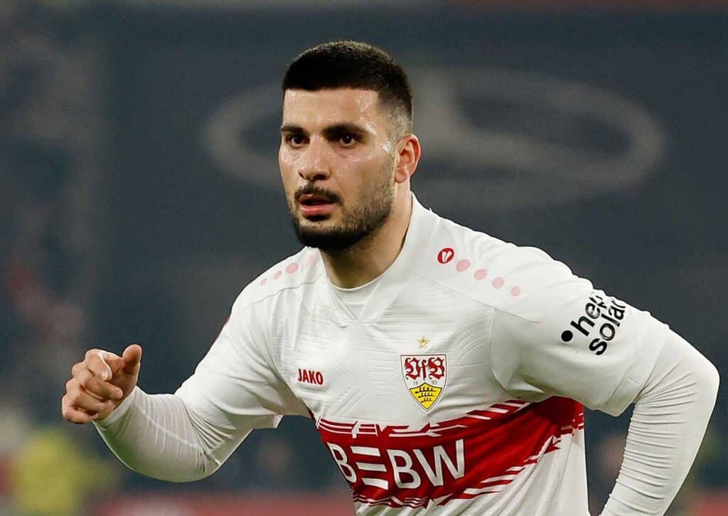 Kommt zwischen dem VfB Stuttgart (im Bild: Undav) und Union Berlin nur ein Team zum Torerfolg? (© HMB Media / Alamy Stock Photo) VfB Stuttgart Union Berlin Tipp