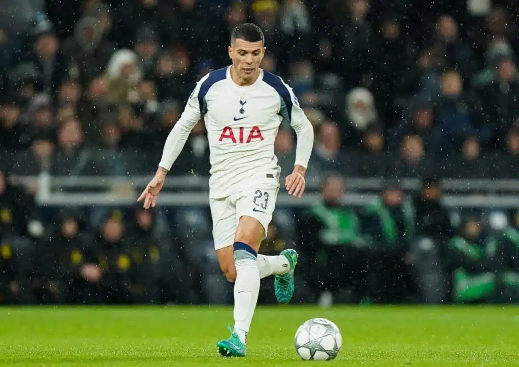 Muss sich Burnley Tottenham (im Bild: Pedro Porro) vor heimischer Kulisse geschlagen geben? (© Every Second Media/Alamy Live News) Burnley Tottenham Tipp