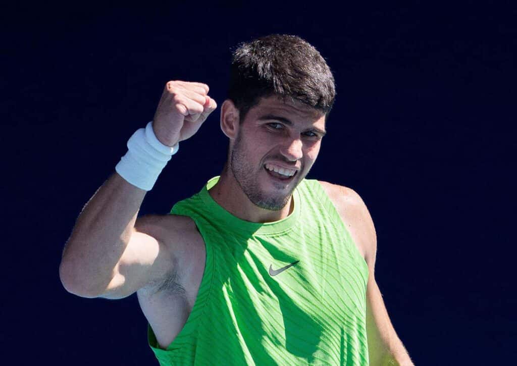 Carlos Alcaraz Tommy Paul Tipp