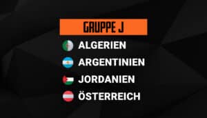 WM 2026 Gruppe J WM 2026 Gruppe J