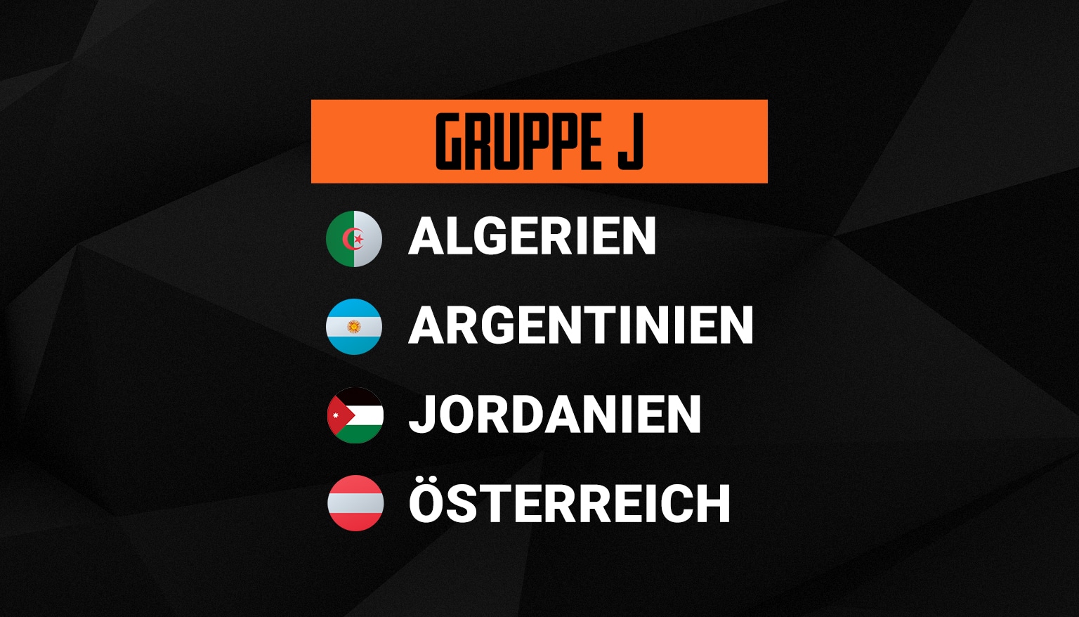 WM 2026 Gruppe J
