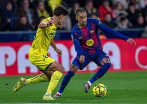 Schießt Raphinha den Stadtrivalen ab? (© CORDON PRESS/Alamy Live News) Espanyol FC Barcelona Tipp