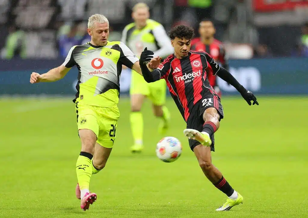 Sorgt Brown für die Frankfurter Wende in der amtierenden CL-Saison? (© dpa picture alliance archive / Alamy Live News) Champions League KI Tipps 7. Spieltag