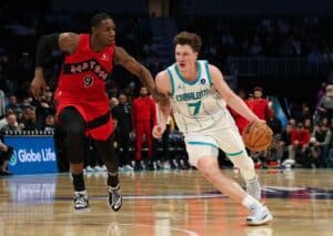 Bestätigt Knueppel die bislang überragende Rookie-Performance? (© Associated Press / Alamy Stock Photo) Hornets Pacers Tipp
