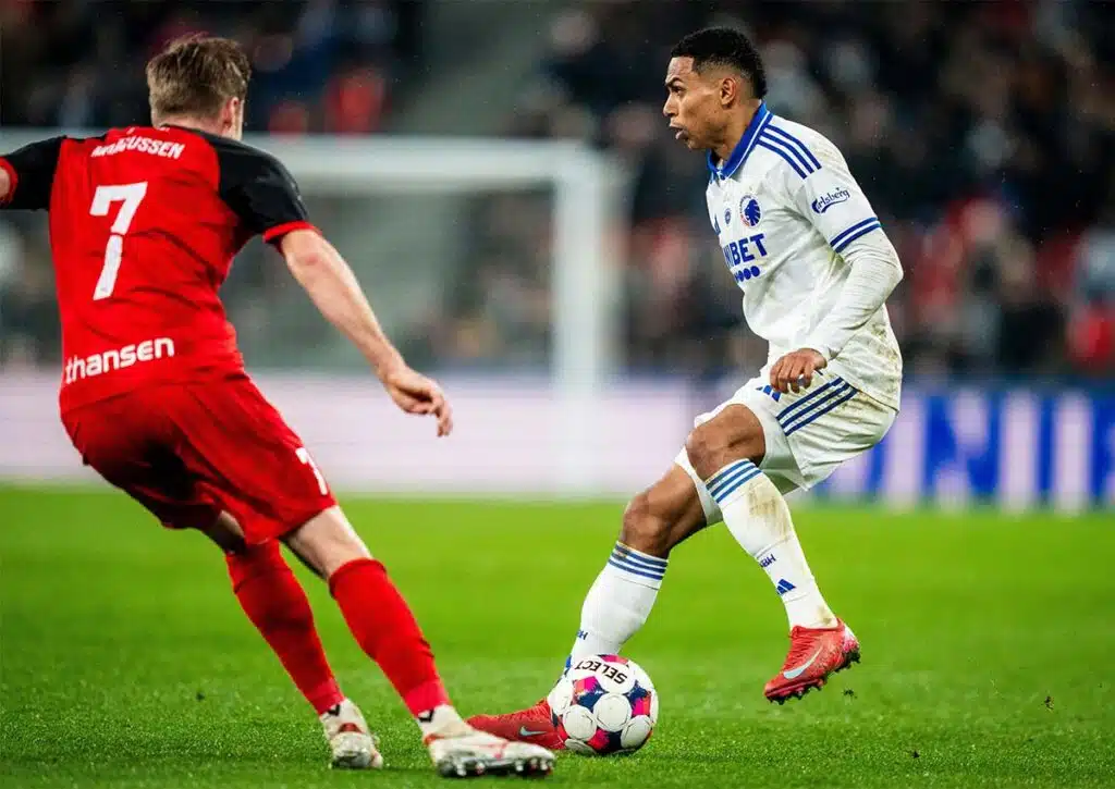 Hält Achouri die Kopenhagener Offensivserie in CL-Heimspielen am Leben? (© Ritzau / Alamy Stock Photo) Kopenhagen Neapel Tipp