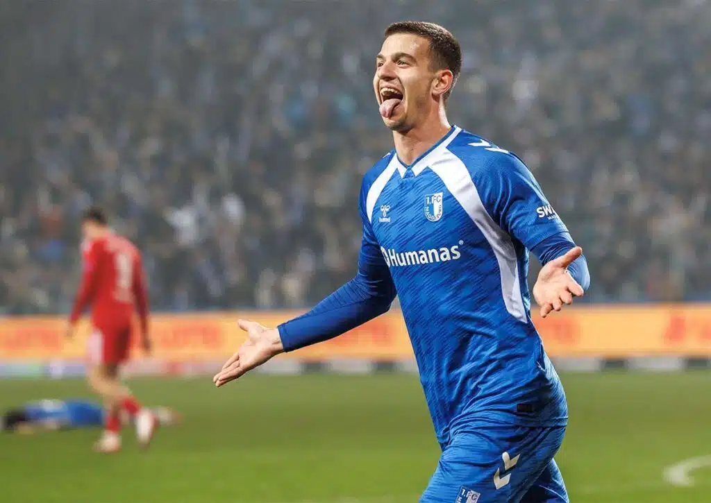 Darf Zukowski auch im Torjäger-Duell mit Källmann jubeln? (© dpa picture alliance / Alamy Stock Photo) Magdeburg Hannover Tipp